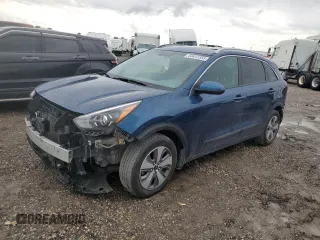 2022 Kia Niro LX with VIN KNDCB3LCXN5499270, listed as a Copart auction lot 50412355 with 64,078 mi miles and Salvage Title. Bid and sale history available at carsss.com. Image 1.