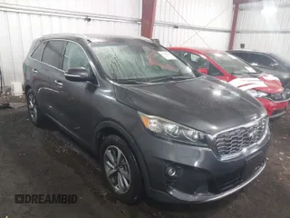 2019 Kia Sorento EX Sport V6 with VIN 5XYPH4A5XKG461096, listed as a IAAI auction lot 41909710 with 67,027 mi miles. Bid and sale history available at carsss.com. Image 1.