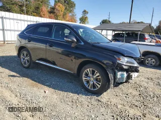 2013 Lexus RX 450h with VIN JTJZB1BAXD2412320, listed as a Copart auction lot 77810924 with 140,723 mi miles and Salvage title. Bid and sale history available at DreamBid. Image 4.