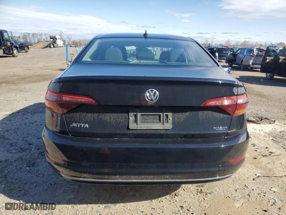 2019 Volkswagen Jetta S with VIN 3VWC57BU1KM190136, listed as a Copart auction lot 47593535 with 98,635 mi miles and Salvage Title. Bid and sale history available at carsss.com. Image 6.