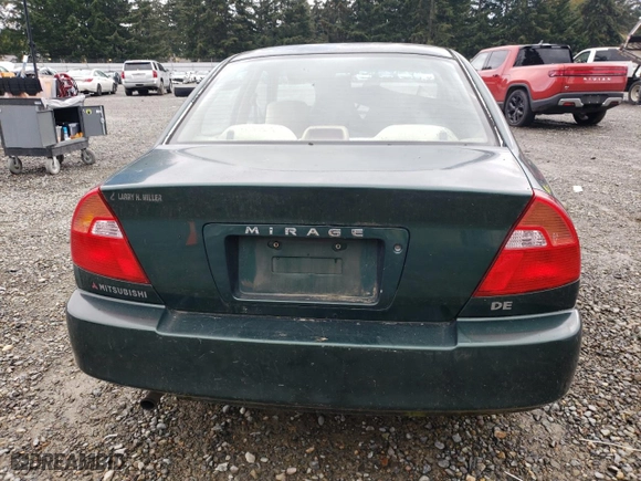 2000 Mitsubishi Mirage DE with VIN JA3AY26C4YU033855, listed as a Copart auction lot 78750974 with 260251 miles and Salvage Title. Bid and sale history available at carsss.com. Image 6.