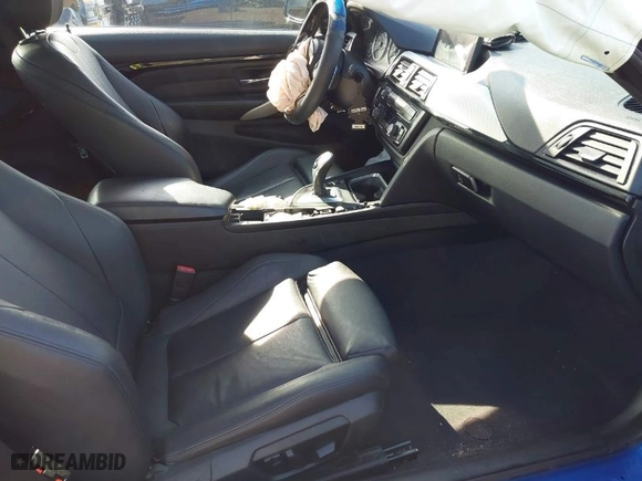 2015 BMW 4 Series 435i with VIN WBA3R1C56FK193975, listed as a IAAI auction lot 41293103 with 102,188 mi miles. Bid and sale history available at carsss.com. Image 5.
