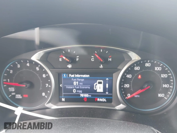 2019 Chevrolet Equinox LT z VIN 3GNAXKEV5KS623858, wystawiony jako IAAI lot #42157971 z przebiegiem 76 193 mil mil oraz . Historia ofert i sprzedaży dostępna na DreamBid. Obrazek 7.