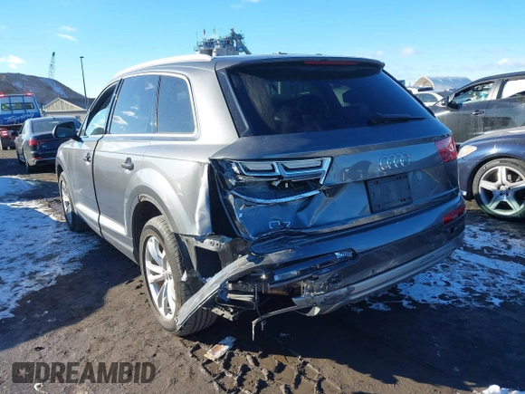 2019 Audi Q7 Premium with VIN WA1AHAF72KD016715, listed as a IAAI auction lot 41191179 with 62,762 mi miles and . Bid and sale history available at DreamBid. Image 3.