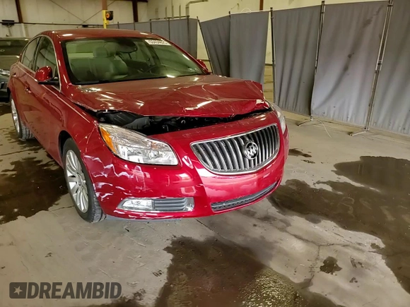 2013 Buick Regal Turbo Premium 1 with VIN 2G4GS5EV9D9164459, listed as a Copart auction lot 53494825 with 47,405 mi miles and Salvage Title. Bid and sale history available at carsss.com. Image 13.