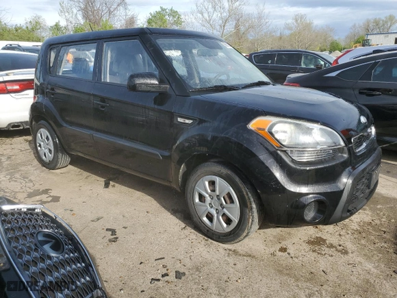 2013 Kia Soul with VIN KNDJT2A53D7599281, listed as a Copart auction lot 50051604 with 96,868 mi miles and Salvage Title. Bid and sale history available at carsss.com. Image 4.