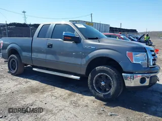 2012 Ford F-150 XL with VIN 1FTFX1EF0CFD08750, listed as a IAAI auction lot 42005442 with 119,380 mi miles. Bid and sale history available at carsss.com. Image 1.