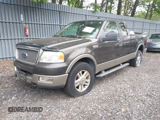 2005 Ford F-150 XLT with VIN 1FTPX14545NB61967, listed as a IAAI auction lot 42369910 with 119,170 mi miles and . Bid and sale history available at DreamBid. Image 2.