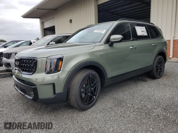 2024 Kia Telluride SX X-Line with VIN 5XYP5DGC2RG555644, listed as a Copart auction lot 81034464 with 14 mi miles and Salvage Title. Bid and sale history available at carsss.com. Image 1.