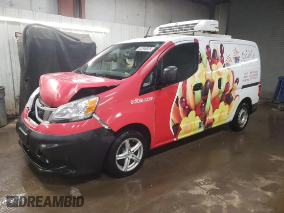 2015 Nissan NV200 S with VIN 3N6CM0KN5FK697416, listed as a Copart auction lot 52346025 with 241,224 mi miles and Salvage title. Bid and sale history available at DreamBid. Image 1.