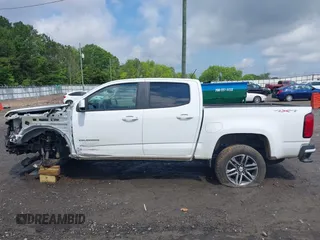 2022 Chevrolet Colorado 4WD Work Truck with VIN 1GCGTBEN0N1136281, listed as a IAAI auction lot 42258405 with 56,863 mi miles and . Bid and sale history available at DreamBid. Image 15.