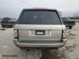 2011 Land Rover Range Rover HSE with VIN SALME1D49BA357169, listed as a Copart auction lot 44018525 with 134,269 mi miles and Clean Title. Bid and sale history available at carsss.com. Image 6.