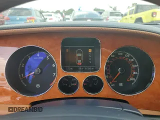 2006 Bentley Flying Spur with VIN SCBBR53W168039849, listed as a Copart auction lot 53824435 with 62,969 mi miles and Salvage Title. Bid and sale history available at DreamBid. Image 9.