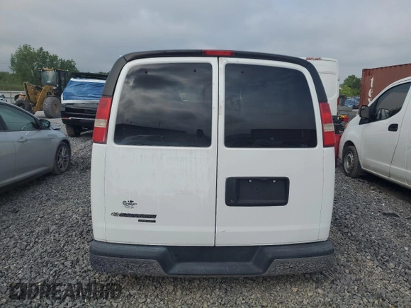 2013 Chevrolet Express Passenger LT z VIN 1GAZG1FG6D1158008, wystawiony jako Copart lot #54505715 z przebiegiem Nie podano mil oraz Szkoda całkowita • Salvage title. Historia ofert i sprzedaży dostępna na DreamBid. Obrazek 6.