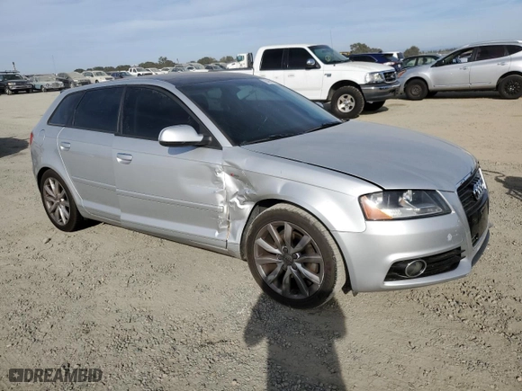 2011 Audi A3 2.0 TDI Premium with VIN WAUBJAFM0BA056472, listed as a Copart auction lot 75490974 with 126,692 mi miles and Salvage Title. Bid and sale history available at carsss.com. Image 4.