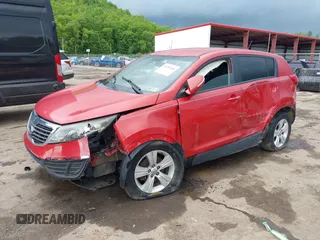 2012 Kia Sportage LX with VIN KNDPB3A23C7311640, listed as a IAAI auction lot 42258206 with 220,000 mi miles and . Bid and sale history available at DreamBid. Image 18.