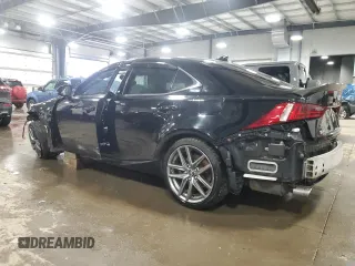 2015 Lexus IS 350 with VIN JTHCE1D29F5010035, listed as a Copart auction lot 81628184 with 121,441 mi miles and Salvage Title. Bid and sale history available at carsss.com. Image 2.