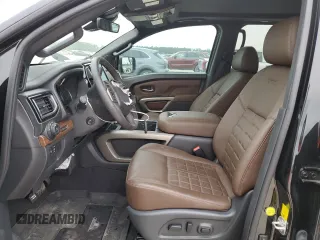 2023 Nissan Titan Platinum Reserve с VIN 1N6AA1ED5PN117960, выставлен на аукционе Copart как лот 50949235 с пробегом 19 754 миль миль и Списание • Salvage title. История ставок и продаж доступна на DreamBid. Изображение 7.