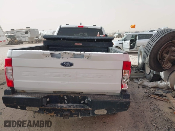 2021 Ford Super Duty F-250 SRW XL with VIN 1FT7W2B67MED48476, listed as a IAAI auction lot 41666112 with 111,287 mi miles. Bid and sale history available at carsss.com. Image 15.