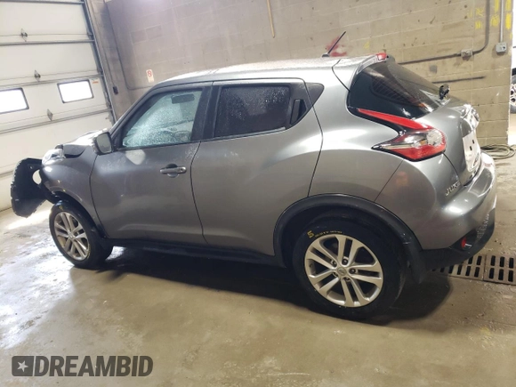 2015 Nissan Juke S with VIN JN8AF5MV4FT560296, listed as a Copart auction lot 53938395 with 171,618 mi miles and Salvage Title. Bid and sale history available at carsss.com. Image 2.
