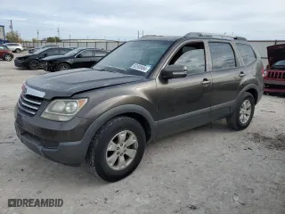 2009 Kia Borrego EX with VIN KNDJJ741895035267, listed as a Copart auction lot 82593484 with 194,676 mi miles and Salvage Title. Bid and sale history available at carsss.com. Image 1.