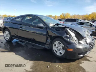 2004 Toyota Celica GT with VIN JTDDR32T140180241, listed as a Copart auction lot 77031284 with 194,669 mi miles and Clean Title. Bid and sale history available at DreamBid. Image 4.