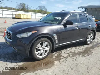 2012 Infiniti FX35 with VIN JN8AS1MW0CM154986, listed as a Copart auction lot 52563955 with 145,113 mi miles and Non Repairable. Bid and sale history available at carsss.com. Image 1.