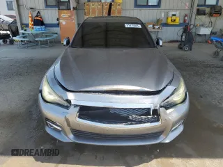 2015 Infiniti Q50 Premium with VIN JN1BV7AP4FM352677, listed as a Copart auction lot 51815065 with 115,849 mi miles and Salvage Title. Bid and sale history available at carsss.com. Image 5.
