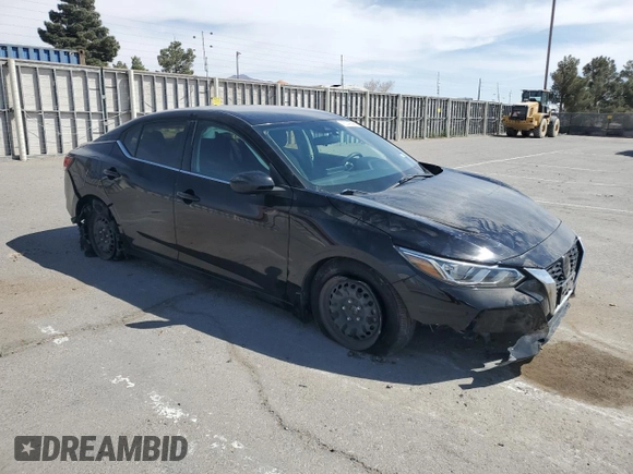 2020 Nissan Sentra S with VIN 3N1AB8BV0LY243908, listed as a Copart auction lot 51426985 with 28,416 mi miles and Salvage Title. Bid and sale history available at carsss.com. Image 4.