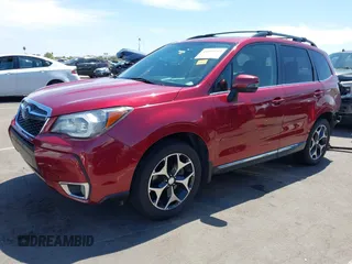 2015 Subaru Forester 2.0XT Touring with VIN JF2SJGWC9FH579887, listed as a IAAI auction lot 41999214 with 147,882 mi miles. Bid and sale history available at carsss.com. Image 2.