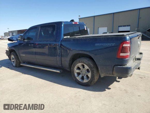 2022 Ram 1500 Big Horn with VIN 1C6SRFFT7NN457781, listed as a Copart auction lot 48714765 with 67,886 mi miles and Salvage Title. Bid and sale history available at carsss.com. Image 2.