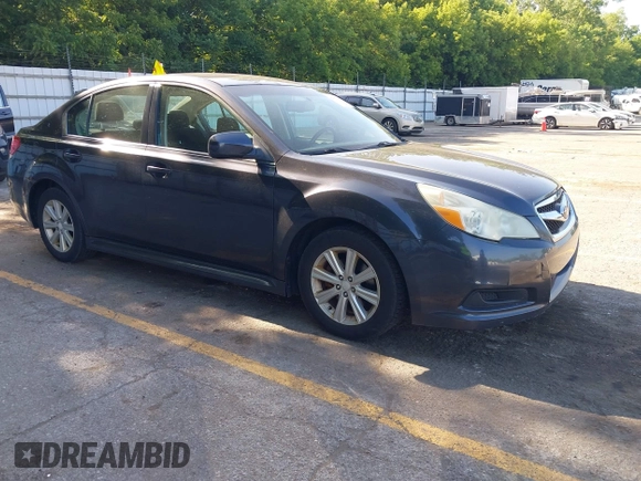 2011 Subaru Legacy Premium with VIN 4S3BMCC69B3231558, listed as a IAAI auction lot 42581885 with 162,687 mi miles and . Bid and sale history available at DreamBid. Image 1.