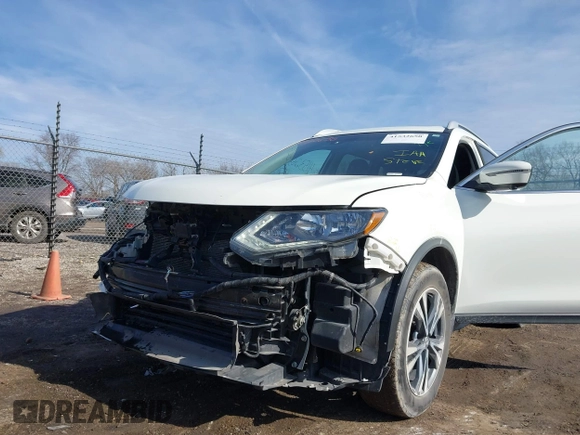 2019 Nissan Rogue SL with VIN 5N1AT2MV9KC784379, listed as a IAAI auction lot 41532650 with 99,338 mi miles and . Bid and sale history available at carsss.com. Image 18.