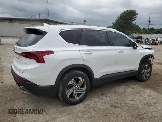 2022 Hyundai Santa Fe SE with VIN 5NMS1DAJ2NH397951, listed as a Copart auction lot 62522614 with 19,933 mi miles and Salvage Title. Bid and sale history available at DreamBid. Image 3.