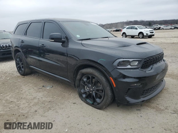 2021 Dodge Durango R/T with VIN 1C4SDJCTXMC750440, listed as a Copart auction lot 45473294 with 19,290 mi miles and Non Repairable. Bid and sale history available at DreamBid. Image 4.
