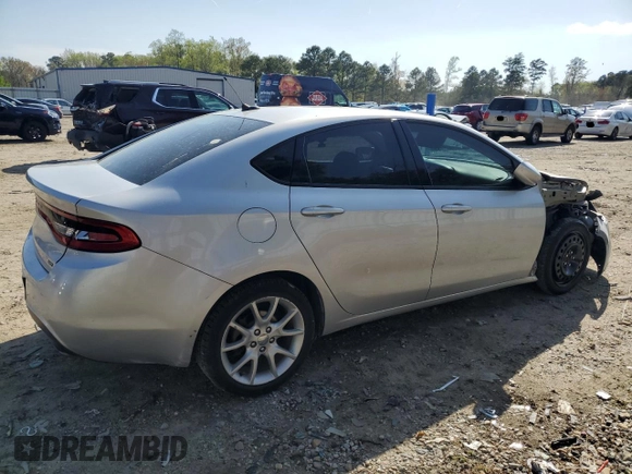 2013 Dodge Dart SXT with VIN 1C3CDFBA0DD292004, listed as a Copart auction lot 50992255 with 89,002 mi miles and Salvage Title. Bid and sale history available at DreamBid. Image 3.