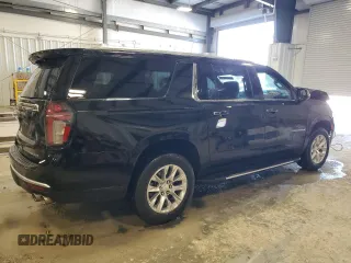 2023 Chevrolet Suburban Premier with VIN 1GNSKFKD5PR255729, listed as a Copart auction lot 48376385 with 64,196 mi miles and Clean Title. Bid and sale history available at DreamBid. Image 3.