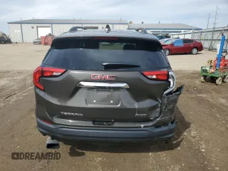 2019 GMC Terrain SLE z VIN 3GKALTEX9KL212960, wystawiony jako Copart lot #49743915 z przebiegiem 93 732 mil mil oraz Czysty tytuł • Clean title. Historia ofert i sprzedaży dostępna na DreamBid. Obrazek 6.