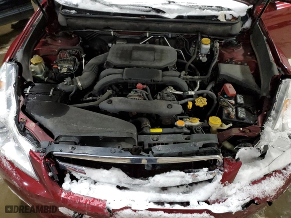 2012 Subaru Legacy 2.5i Limited with VIN 4S3BMBK63C3005853, listed as a Copart auction lot 45561525 with 151820 miles and Salvage Title. Bid and sale history available at carsss.com. Image 11.