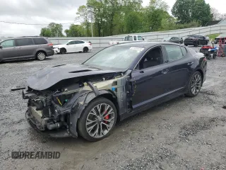 2020 Kia Stinger GT with VIN KNAE35LC5L6086551, listed as a Copart auction lot 51924835 with 67,619 mi miles and Salvage Title. Bid and sale history available at carsss.com. Image 1.