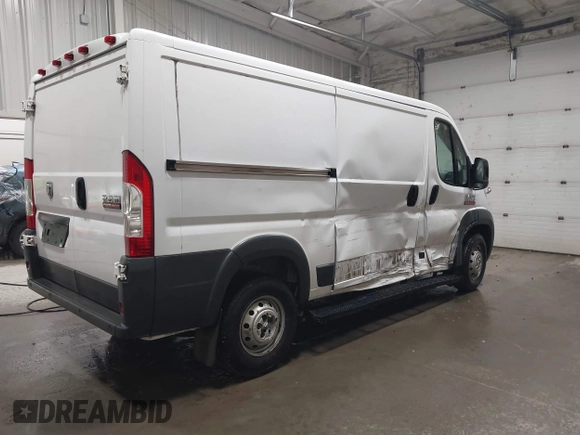 2017 Ram ProMaster Cargo with VIN 3C6TRVAG5HE521964, listed as a IAAI auction lot 42232190 with 71,458 mi miles and . Bid and sale history available at DreamBid. Image 4.