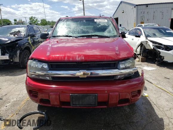 2007 Chevrolet TrailBlazer LT with VIN 1GNDS13S572273925, listed as a Copart auction lot 57572244 with 204,331 mi miles and Salvage Title. Bid and sale history available at DreamBid. Image 5.