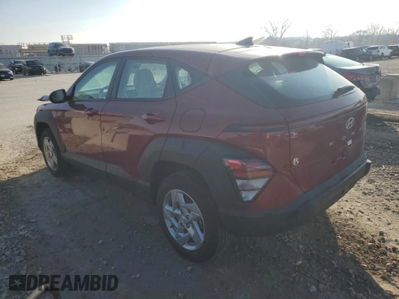2024 Hyundai Kona SE with VIN KM8HACAB4RU181087, listed as a Copart auction lot 85647464 with 2,847 mi miles and Salvage Title. Bid and sale history available at carsss.com. Image 2.