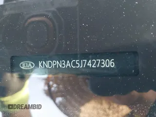 2018 Kia Sportage EX with VIN KNDPN3AC5J7427306, listed as a IAAI auction lot 41598354 with 46,829 mi miles and . Bid and sale history available at DreamBid. Image 9.