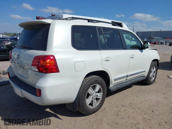 2013 Toyota Land Cruiser with VIN JTMHY7AJ0D4013762, listed as a IAAI auction lot 41833955 with 154,801 mi miles. Bid and sale history available at carsss.com. Image 4.