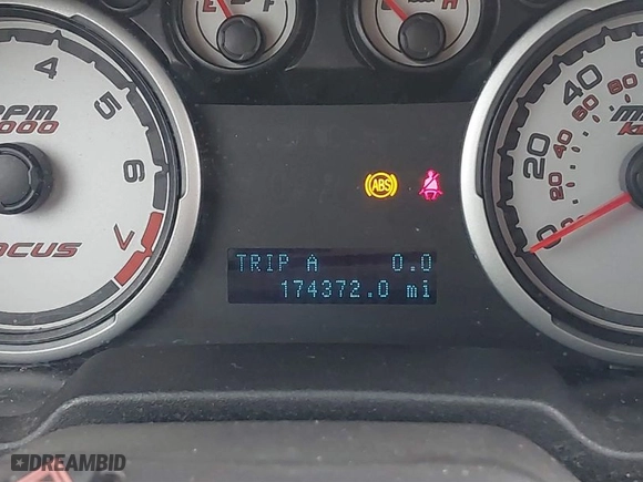 2009 Ford Focus SE with VIN 1FAHP35NX9W141890, listed as a IAAI auction lot 41709648 with 174,372 mi miles. Bid and sale history available at carsss.com. Image 15.
