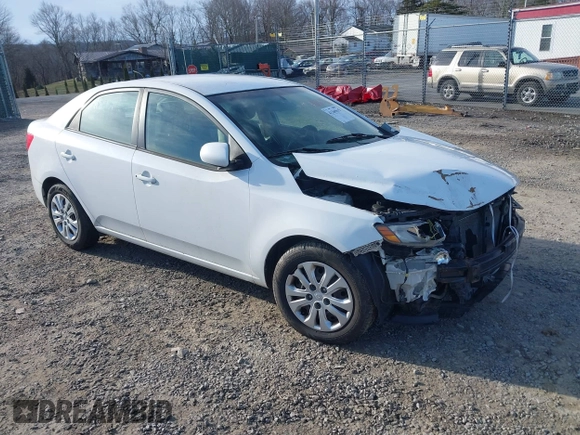 2011 Kia Forte LX with VIN KNAFT4A27B5434458, listed as a IAAI auction lot 41269635 with 238,721 mi miles. Bid and sale history available at carsss.com. Image 1.