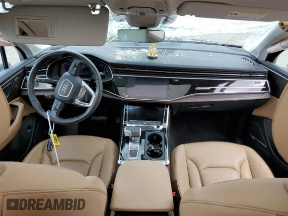 2020 Audi Q7 Premium Plus with VIN WA1LJAF73LD010114, listed as a Copart auction lot 74204703 with Not provided miles and . Bid and sale history available at DreamBid. Image 8.