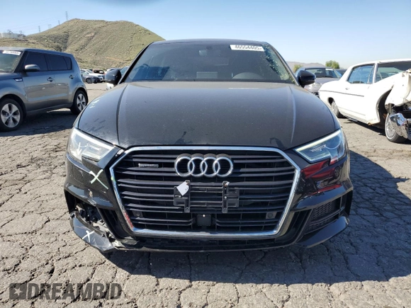 2017 Audi A3 Sedan Premium Plus with VIN WAUJ8GFF2H1029262, listed as a Copart auction lot 46554405 with 38,154 mi miles and Salvage Title. Bid and sale history available at carsss.com. Image 5.
