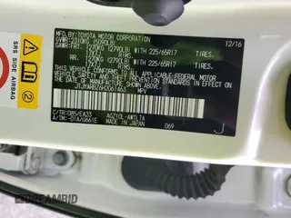 2017 Lexus NX with VIN JTJYARBZ6H2061463, listed as a Copart auction lot 48056615 with 147,648 mi miles and Salvage Title. Bid and sale history available at carsss.com. Image 14.